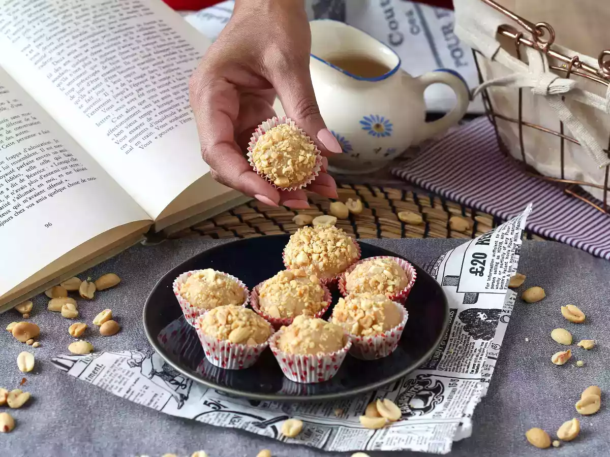 Brigadeiro orzechowe, pyszne brazylijskie słodycze - zdjęcie 6