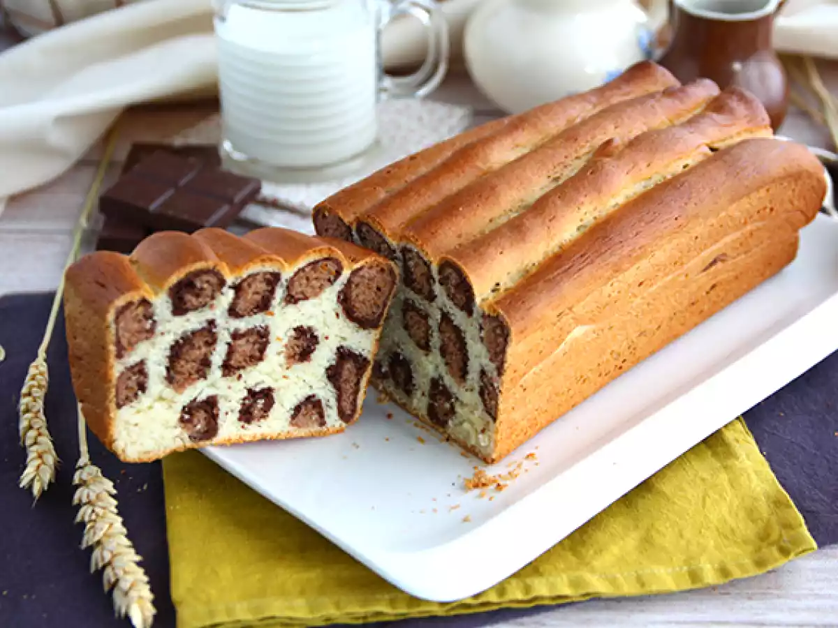 Brioche lampart - przepis wideo
