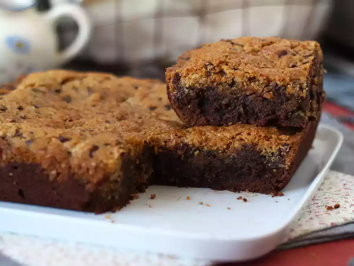 Brookies, idealne połączenie brownie i ciasteczka - zdjęcie 3