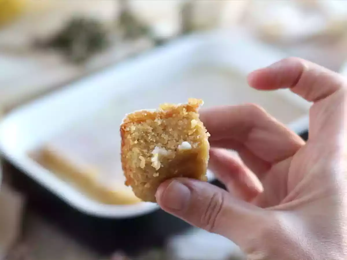 Brownie cytrynowe i owsiane z polewą cytrynową - zdjęcie 3
