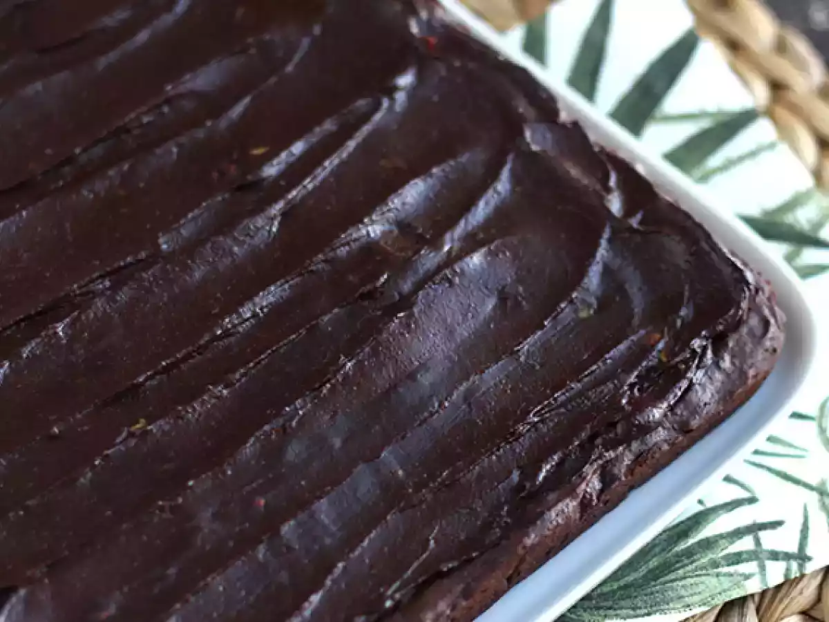 Brownie z awokado i czekoladą bez masła - bez laktozy - zdjęcie 5