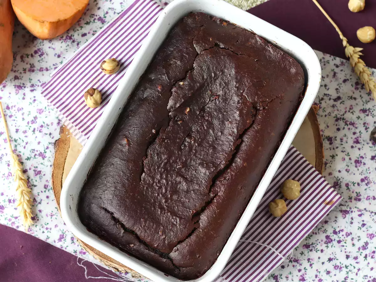 Brownie z batatów bez masła i oleju - zdjęcie 5