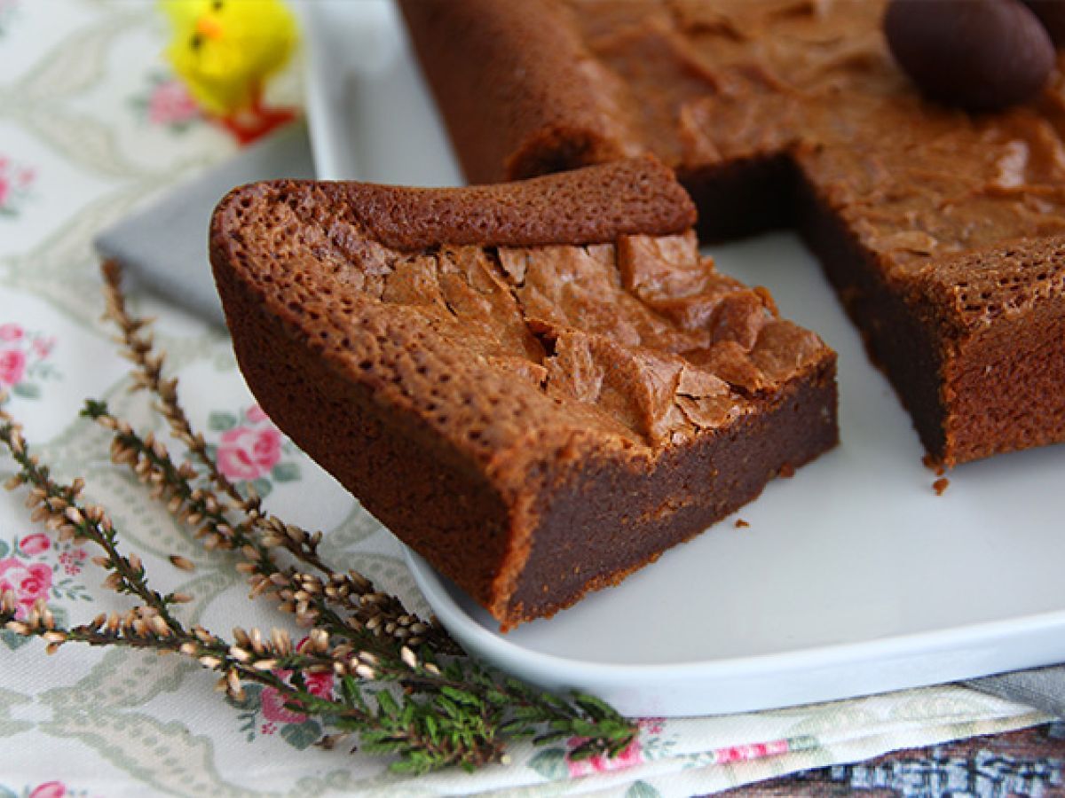 Brownie z resztkami wielkanocnych czekoladek - zdjęcie 2