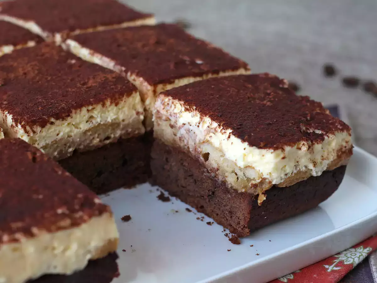 Browniemisu – idealne ciasto dla miłośników brownie i tiramisu - zdjęcie 2