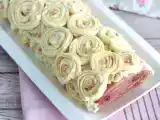 Bûche de crêpes z białą czekoladą i malinami, zdjęcie 3