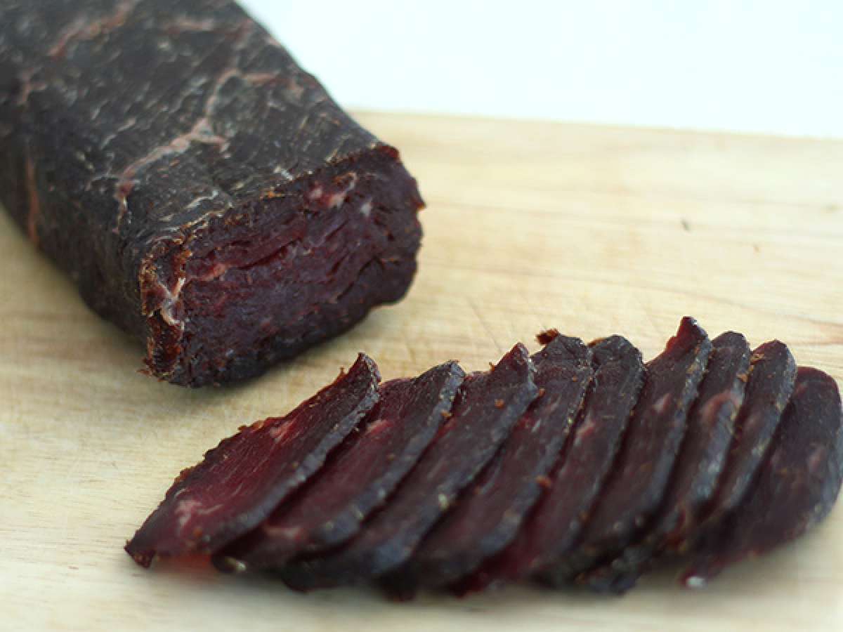 Bündnerfleisch, czyli suszona wołowina