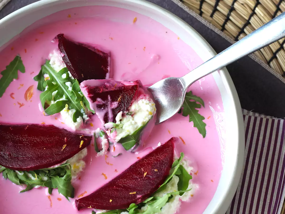 Buraczane ravioli, prosta i elegancka przystawka - zdjęcie 3