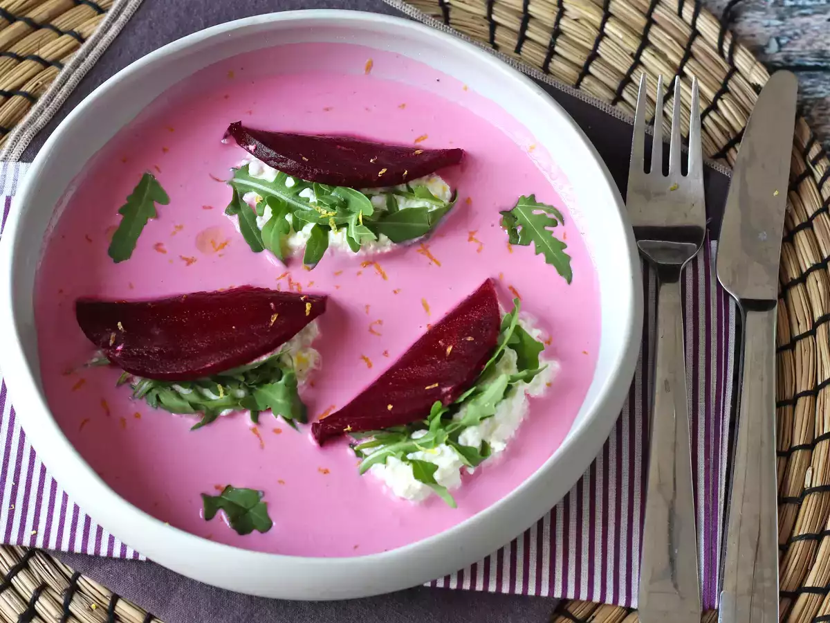 Buraczane ravioli, prosta i elegancka przystawka - zdjęcie 4