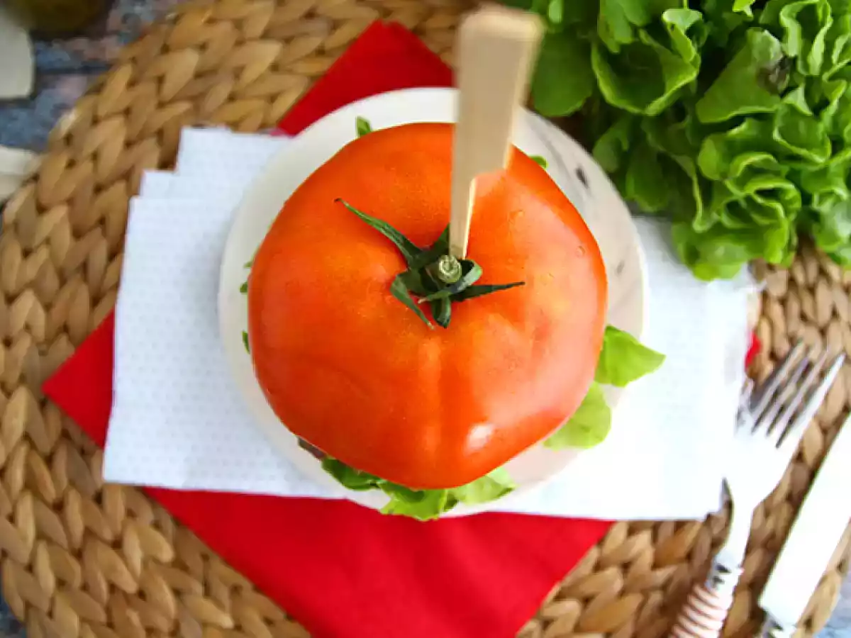 Burger pomidorowy - zdjęcie 2