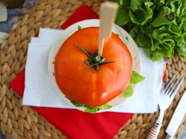 Burger pomidorowy - zdjęcie 2