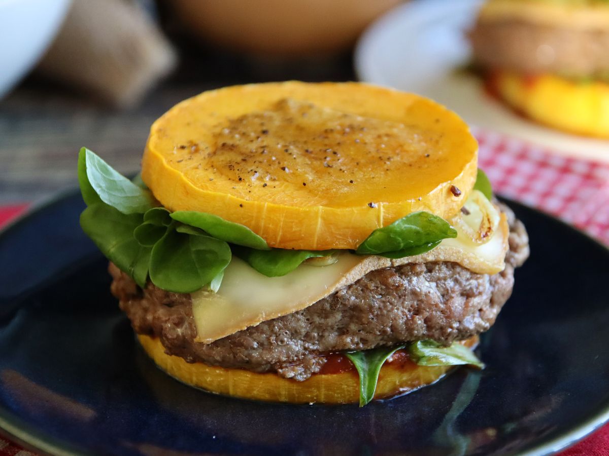 Burgery z dyni piżmowej (gwarantowane bez chleba!) - zdjęcie 2