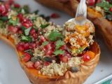 Butternut faszerowany komosą ryżową i granatem, zdjęcie 3