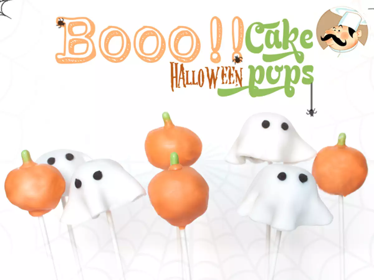 Cake pops na Halloween