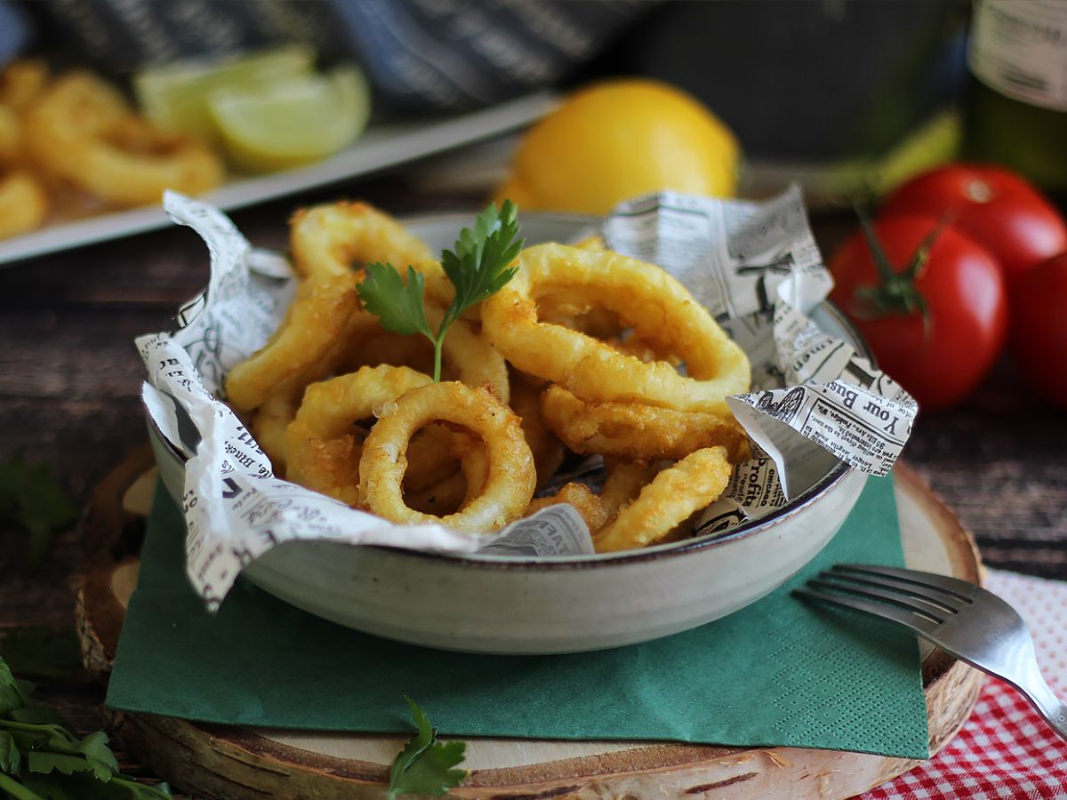 Calamares a la romana - panierowane kalmary w cieście - zdjęcie 2