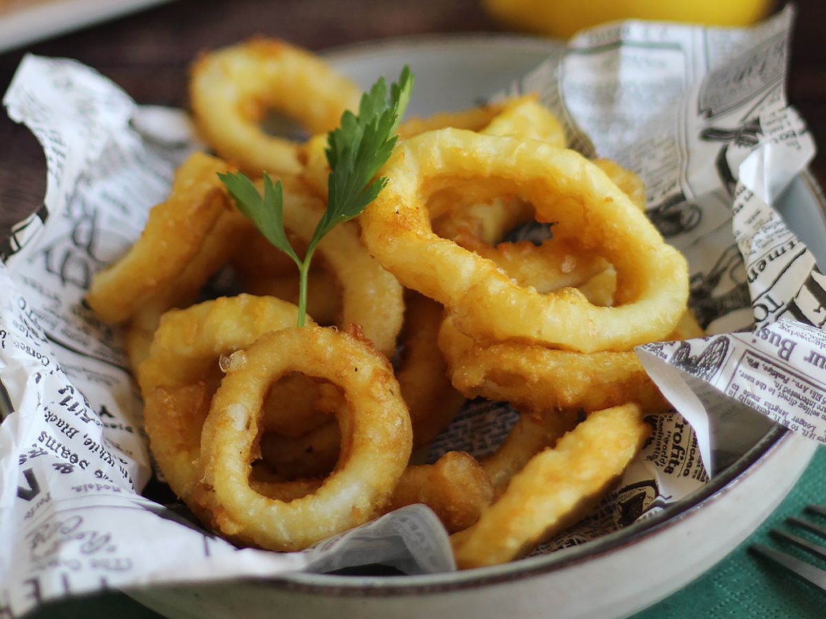 Calamares a la romana - panierowane kalmary w cieście - zdjęcie 3