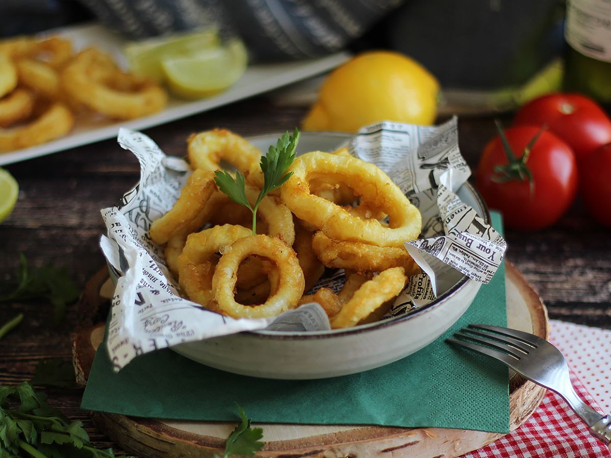 Calamares a la romana - panierowane kalmary w cieście - zdjęcie 4