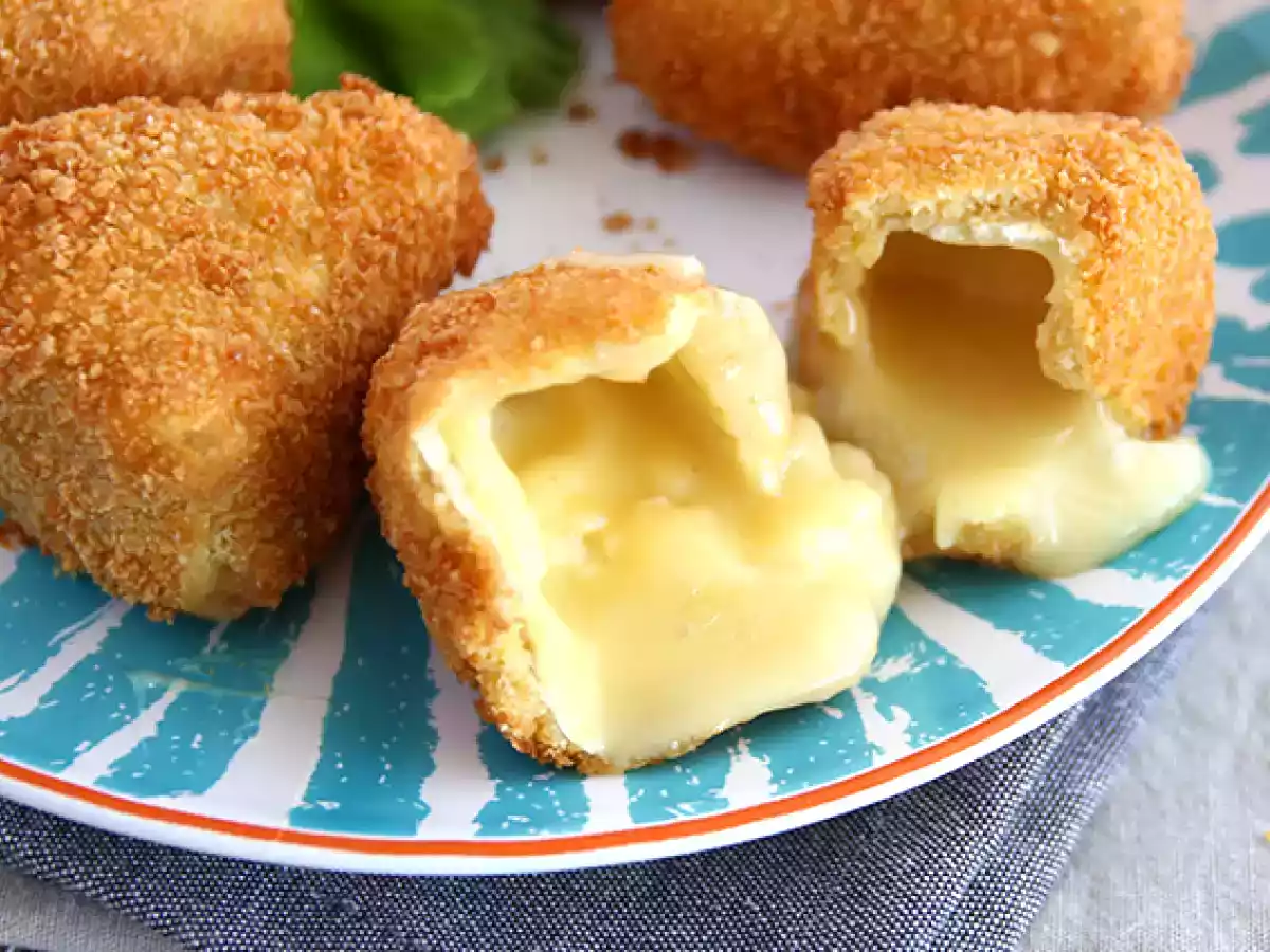 Camembert panierowany, rozpływający się i chrupiący - zdjęcie 4