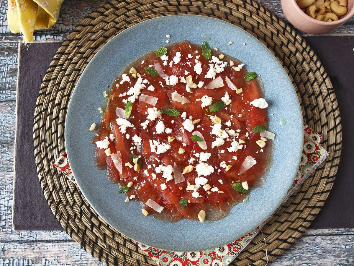 Carpaccio z arbuza: orzeźwiająca przystawka na lato - zdjęcie 2