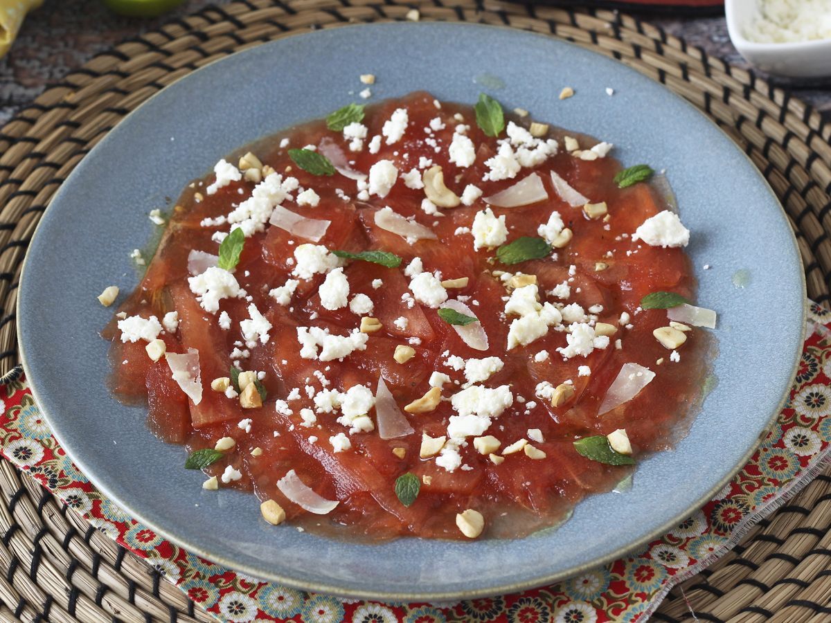 Carpaccio z arbuza: orzeźwiająca przystawka na lato - zdjęcie 5