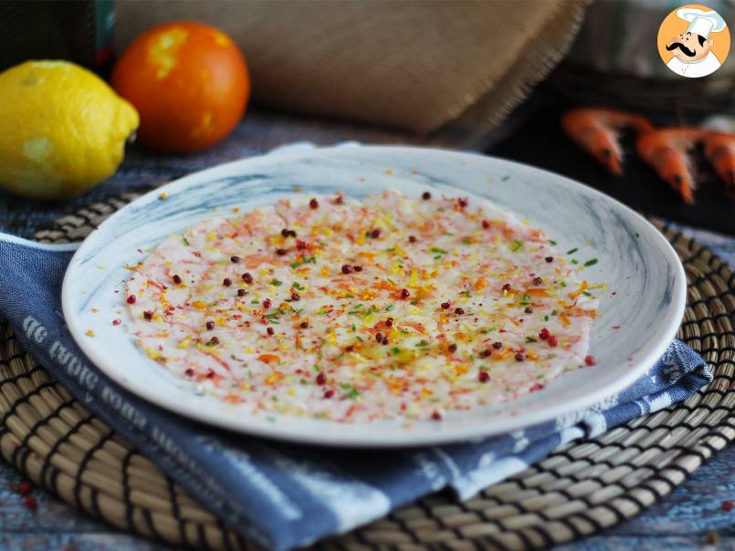 Carpaccio z krewetek