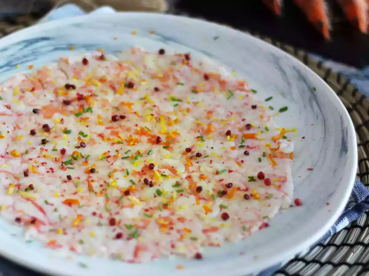 Carpaccio z krewetek - zdjęcie 3