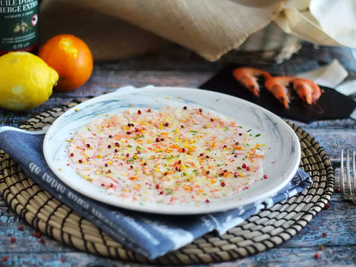 Carpaccio z krewetek - zdjęcie 4
