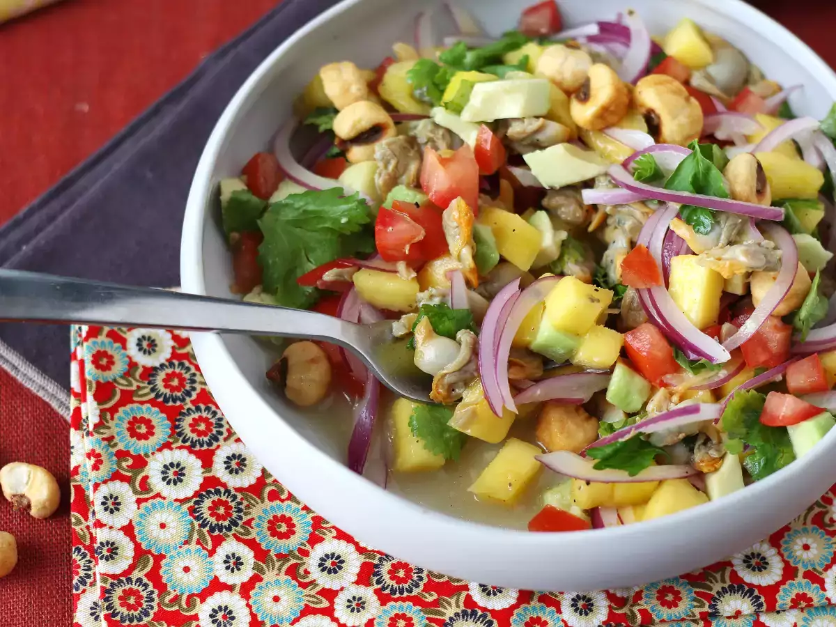 Ceviche z sercówkami z puszki - zdjęcie 2