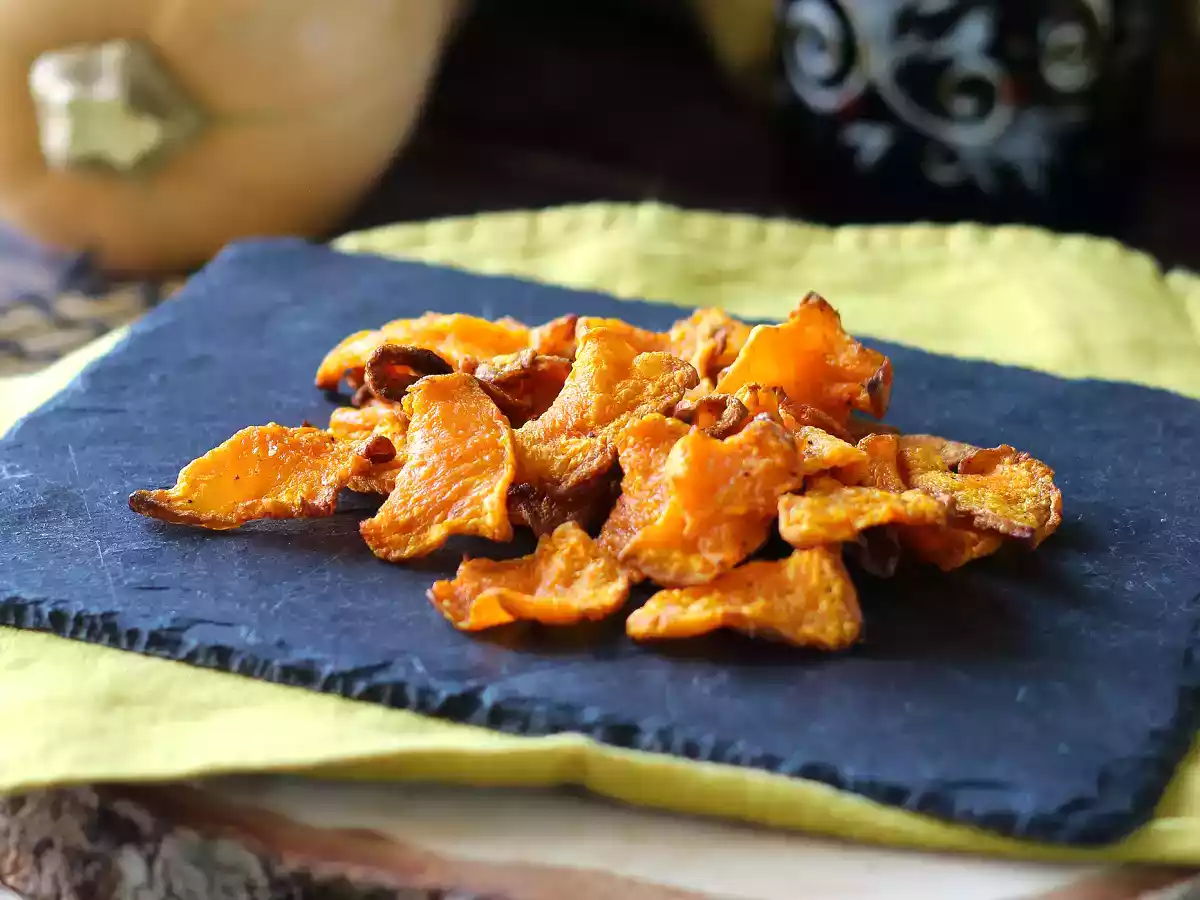 Chipsy dyniowe w frytkownicy powietrznej: lekkie i smaczne - zdjęcie 2
