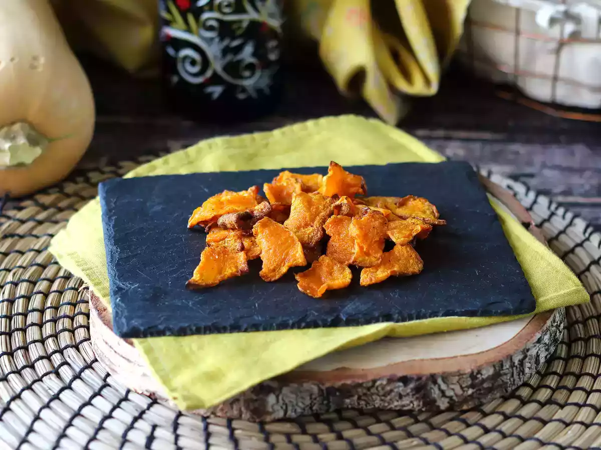 Chipsy dyniowe w frytkownicy powietrznej: lekkie i smaczne - zdjęcie 5