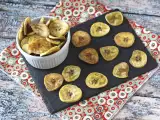 Chipsy z bananów macho pieczone w piekarniku, zdjęcie 3