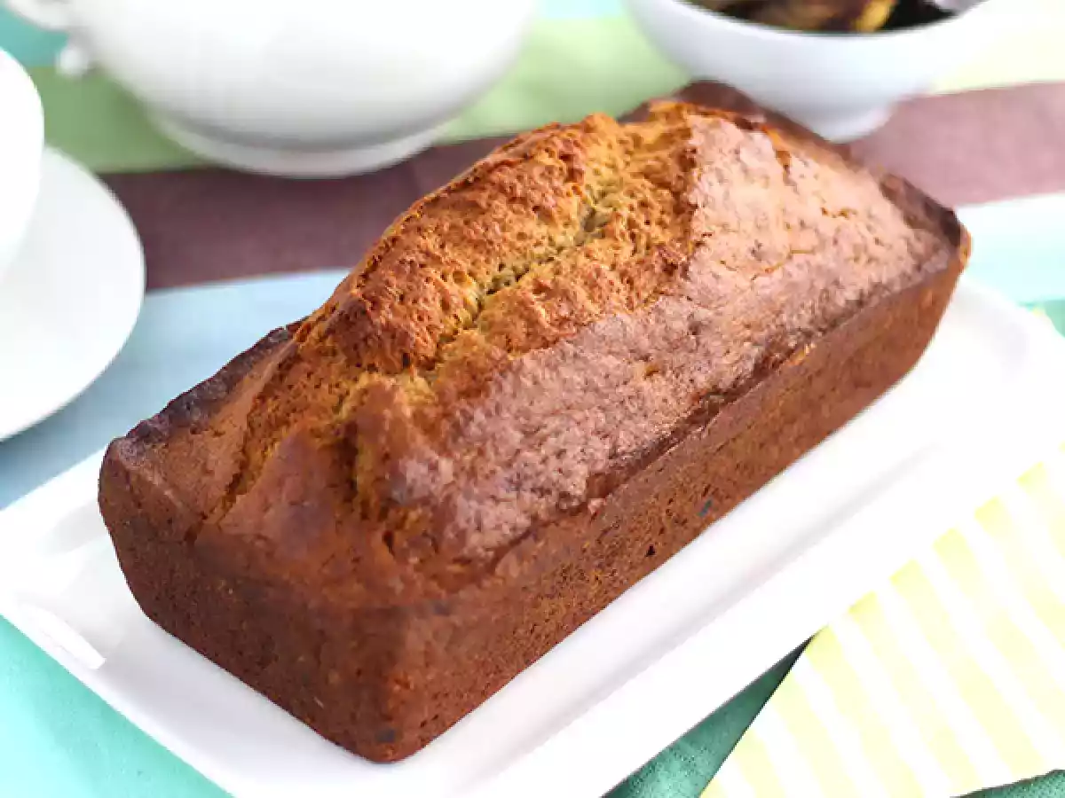 Chlebek bananowy - przepis na pyszne ciasto bananowe