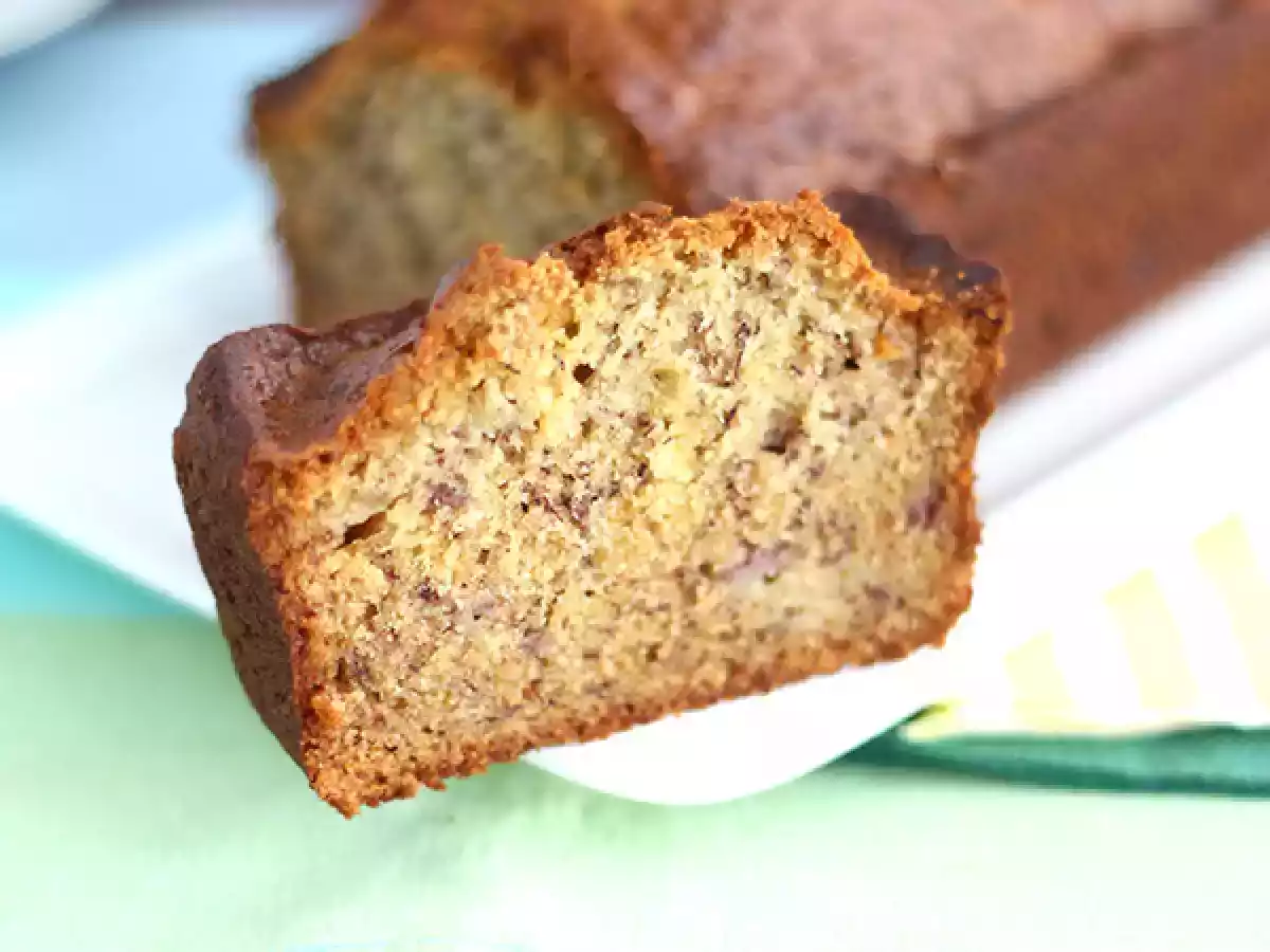 Chlebek bananowy - przepis na pyszne ciasto bananowe - zdjęcie 3