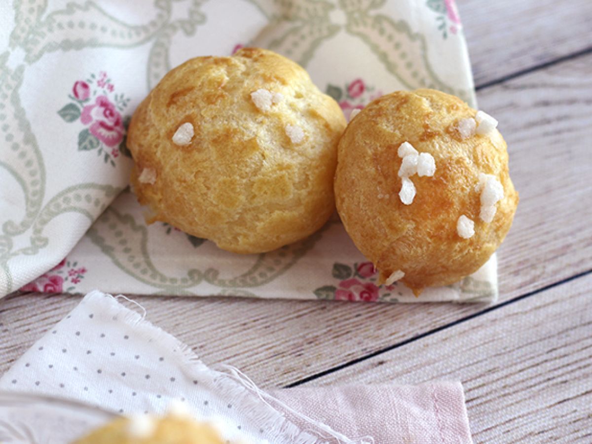 Chouquettes, ptysie z cukrem perlistym - zdjęcie 3