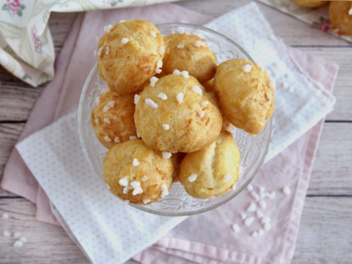 Chouquettes, ptysie z cukrem perlistym - zdjęcie 5