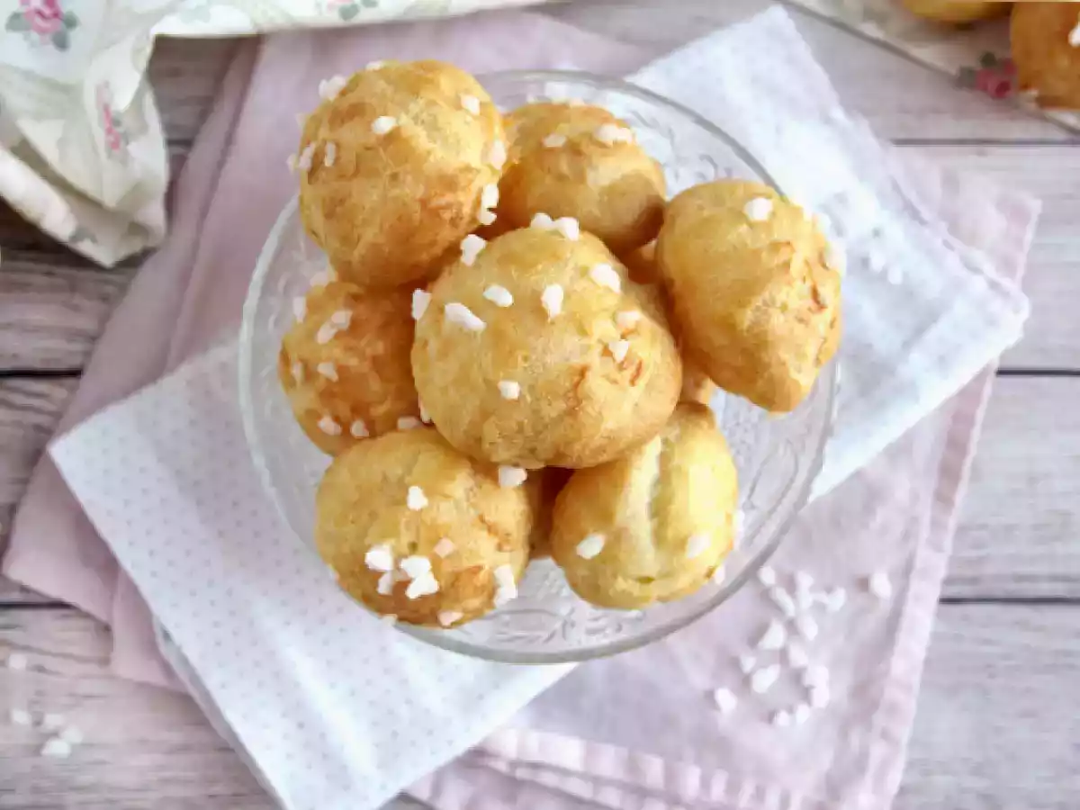 Chouquettes, ptysie z cukrem perlistym - zdjęcie 5
