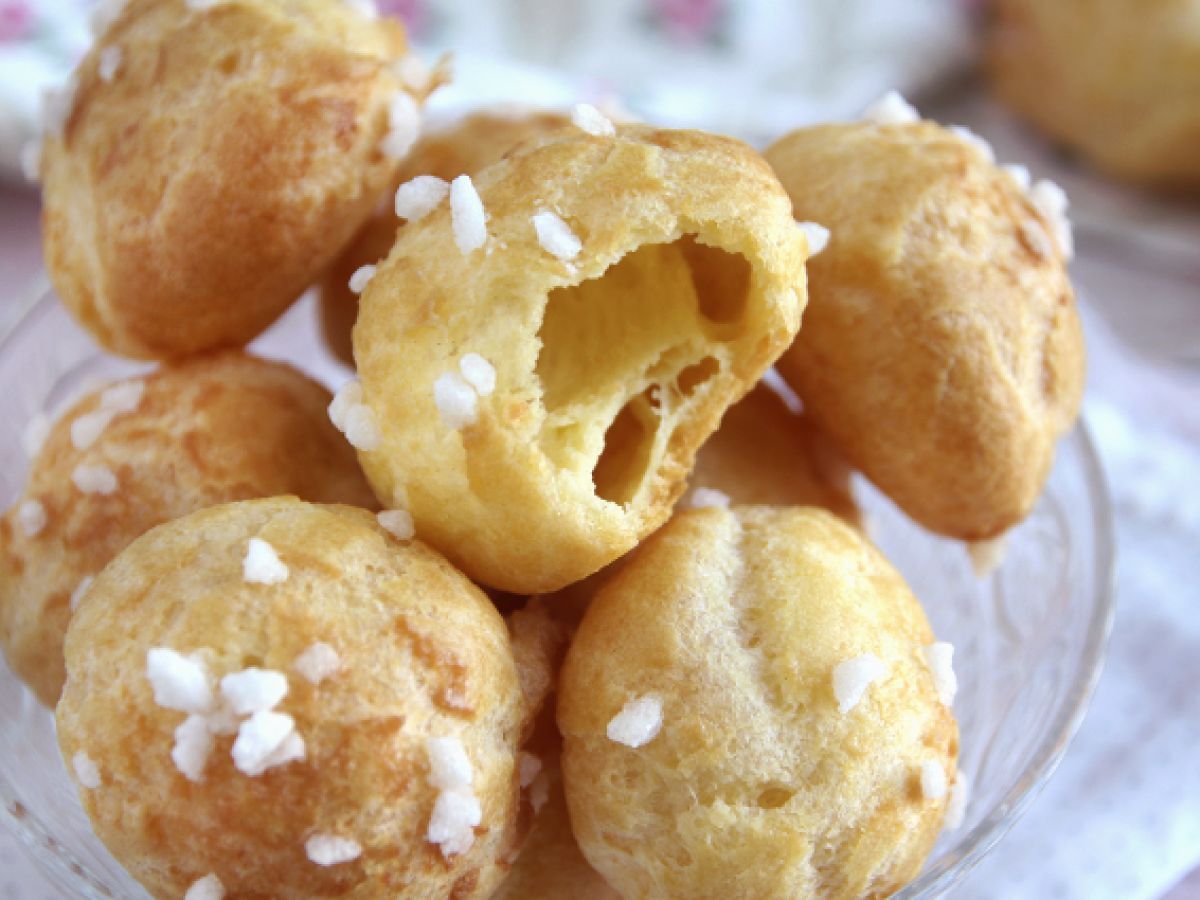 Chouquettes, ptysie z cukrem perlistym - zdjęcie 6
