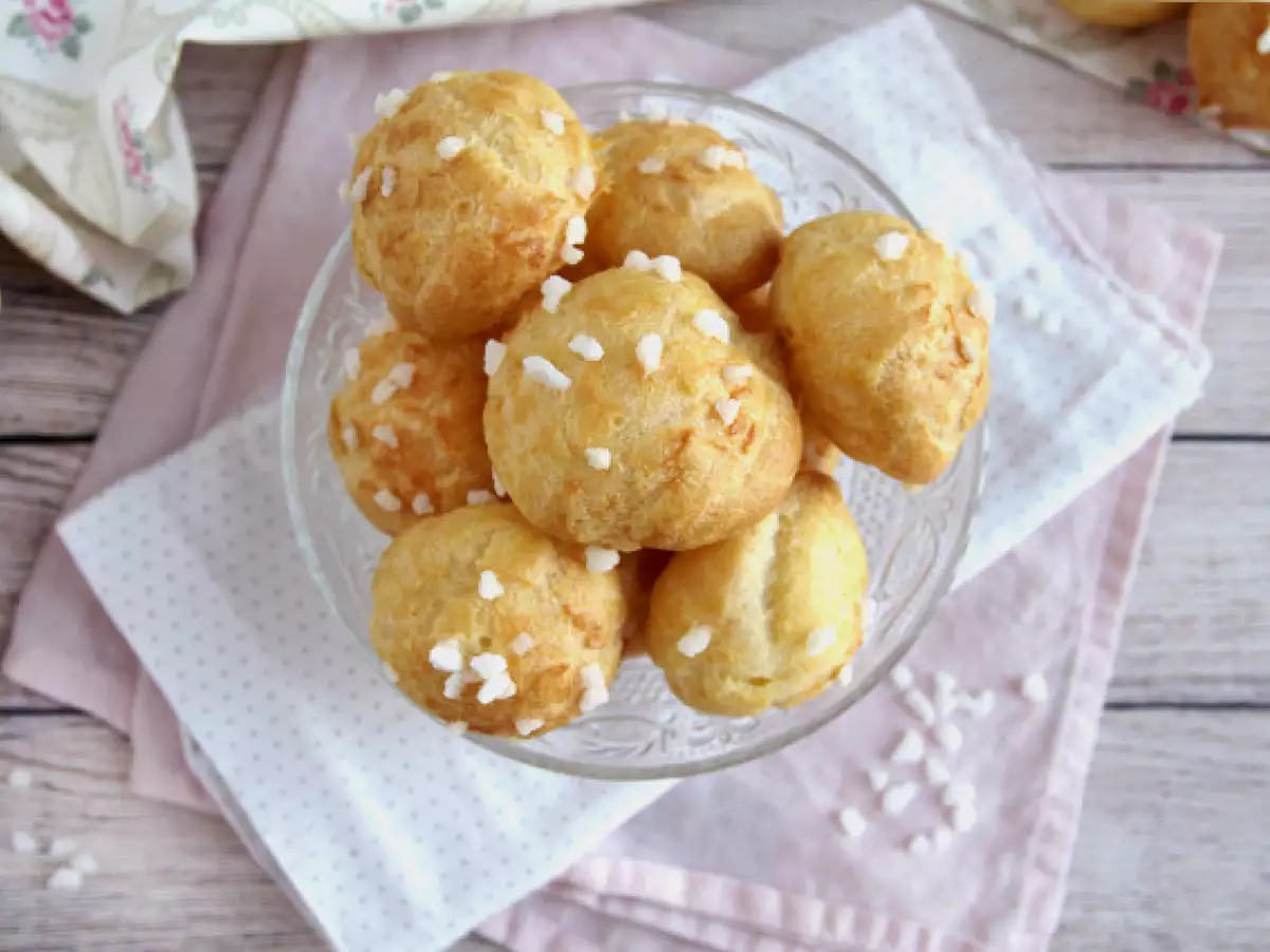 Chouquettes – ptysie z cukrem perłowym - zdjęcie 5