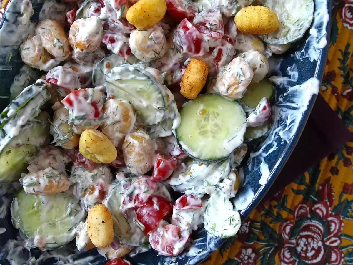 Chrupiąca sałatka z gnocchi – modna, pyszna i zbilansowana, idealna na lato! - zdjęcie 4