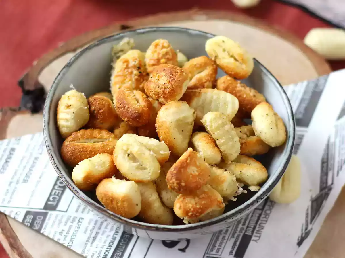 Chrupiące gnocchi z parmezanem w frytkownicy powietrznej - zdjęcie 5