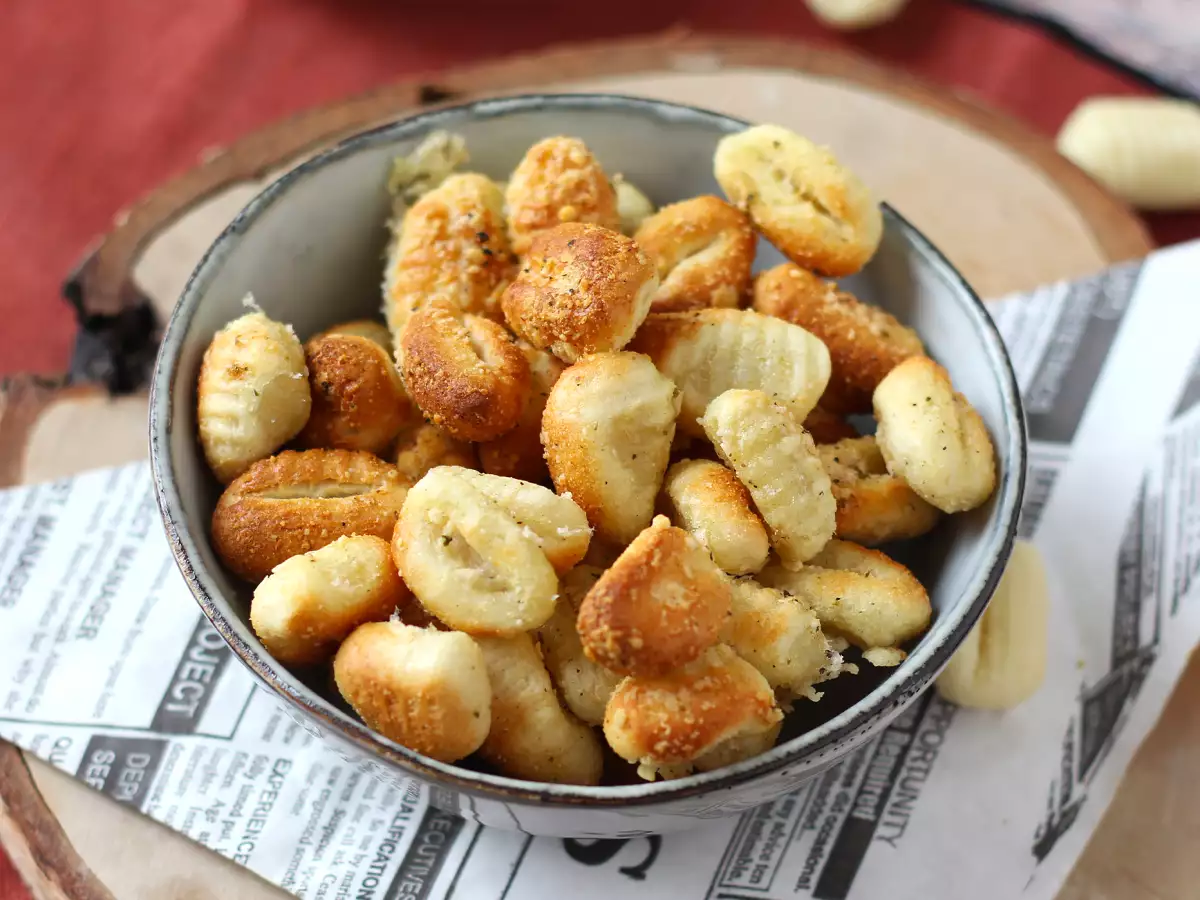 Chrupiące gnocchi z parmezanem z air fryera - zdjęcie 5