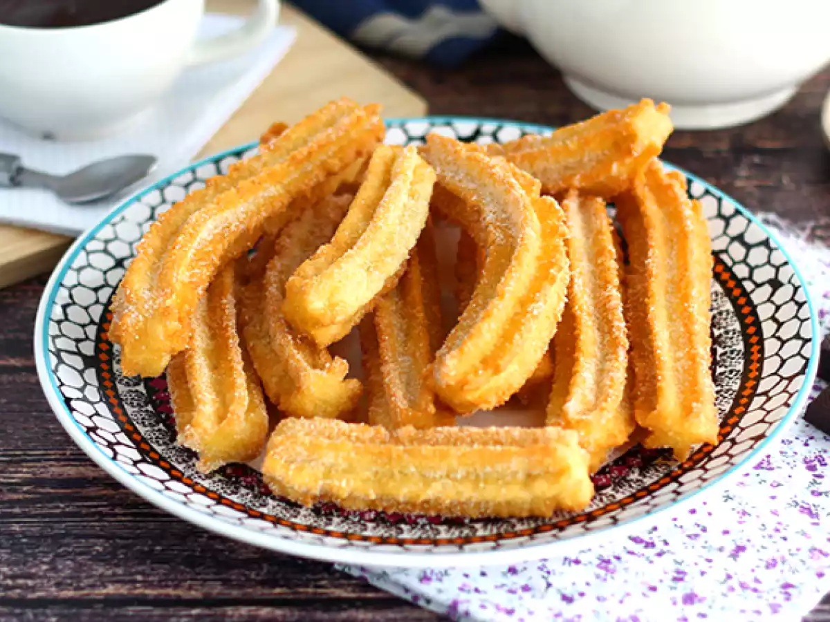 Chrupiące i lekkie churros