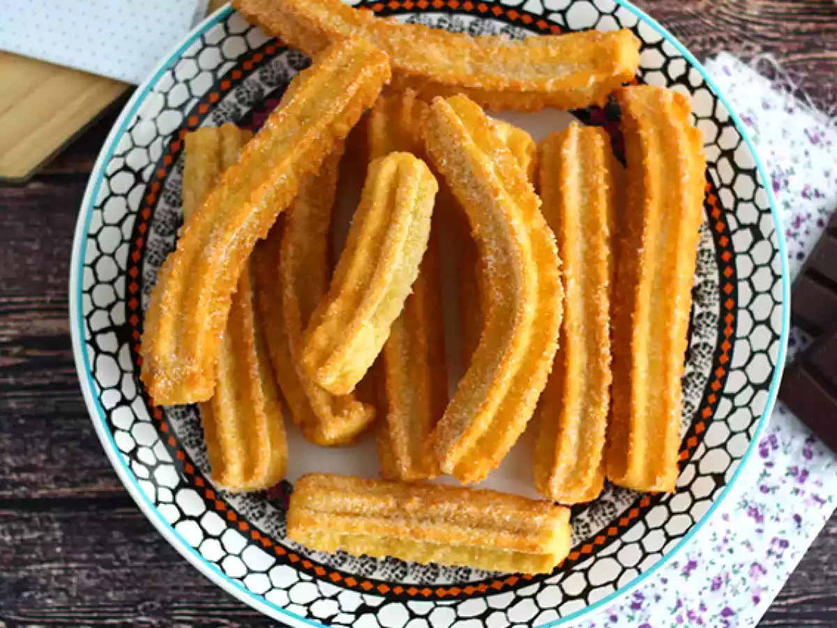 Chrupiące i lekkie churros - zdjęcie 2