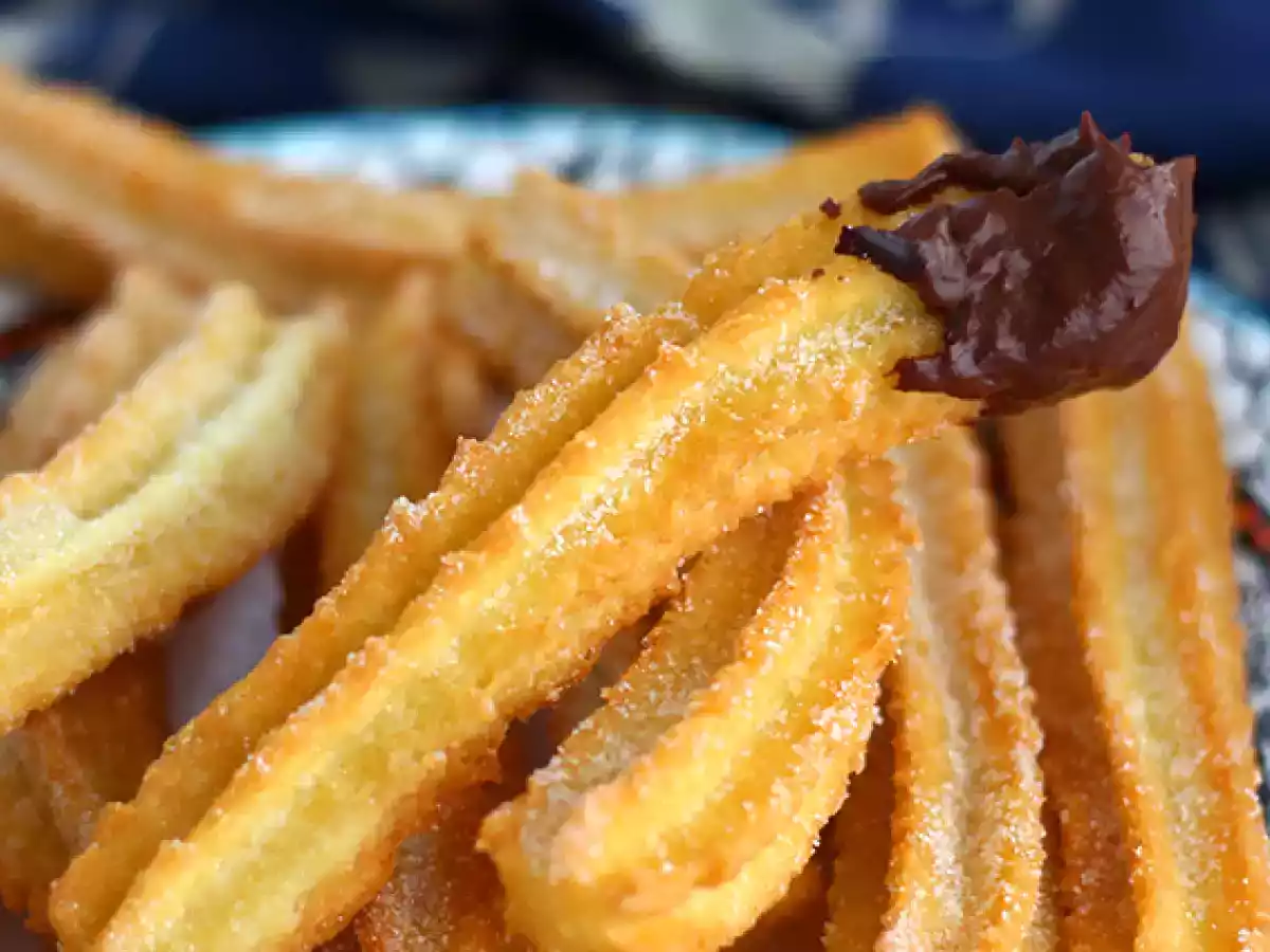 Chrupiące i lekkie churros - zdjęcie 3