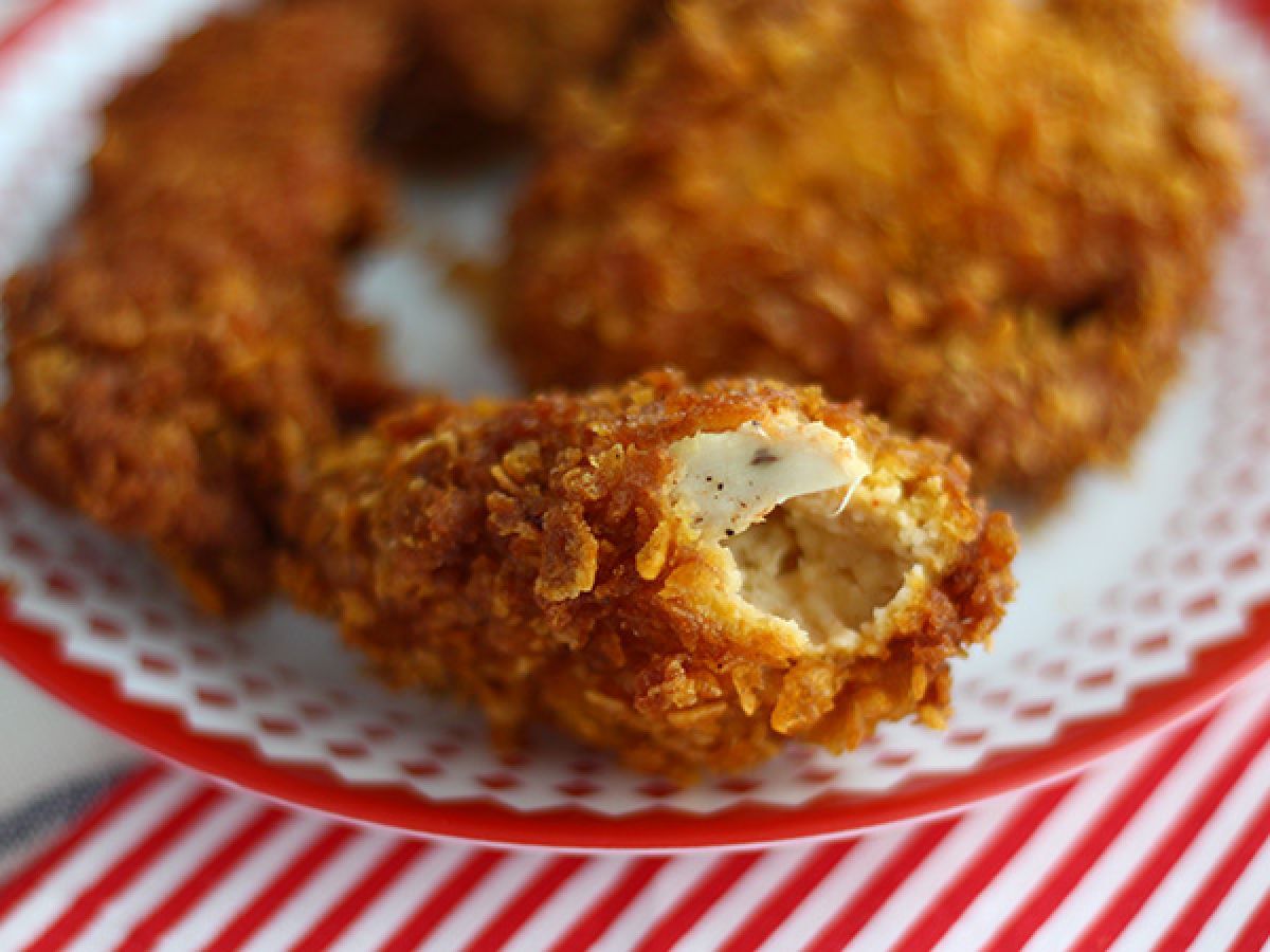Chrupiące kawałki kurczaka w stylu KFC - zdjęcie 3