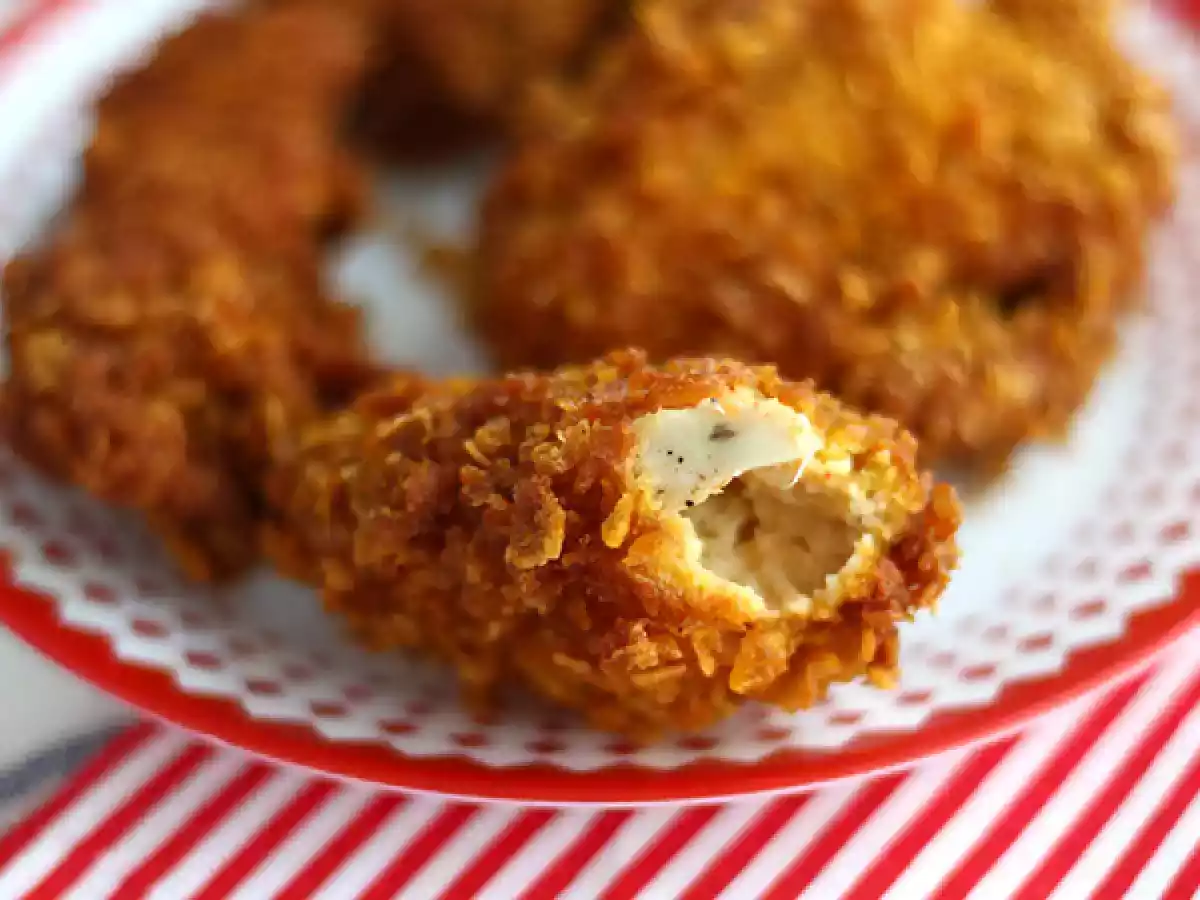 Chrupiące kawałki kurczaka w stylu KFC - zdjęcie 3
