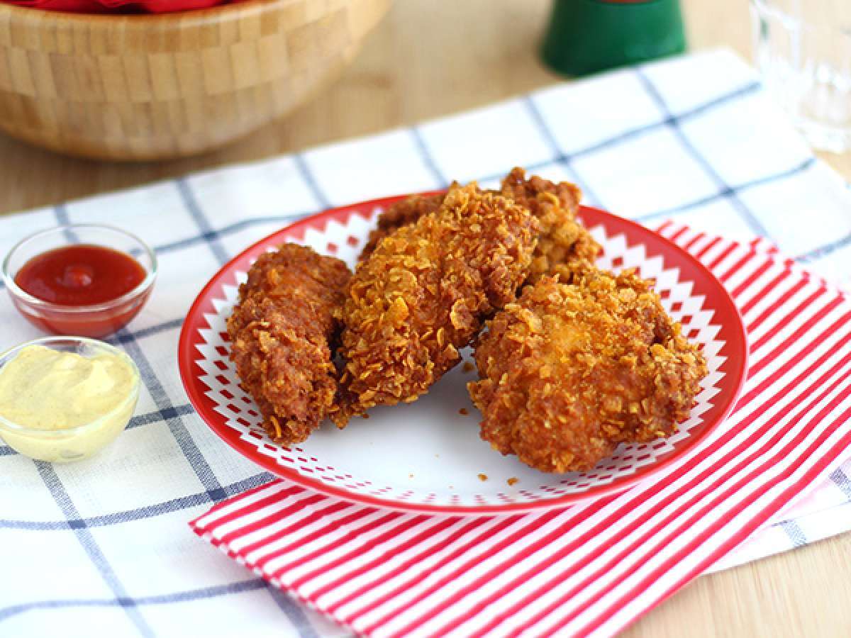 Chrupiące tendersy z kurczaka jak z KFC