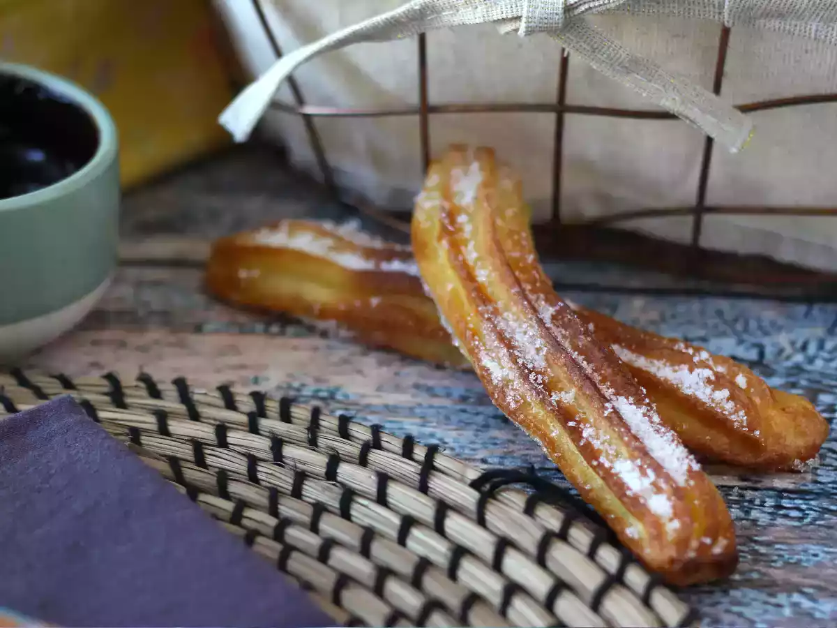 Churros pieczone w frytkownicy powietrznej