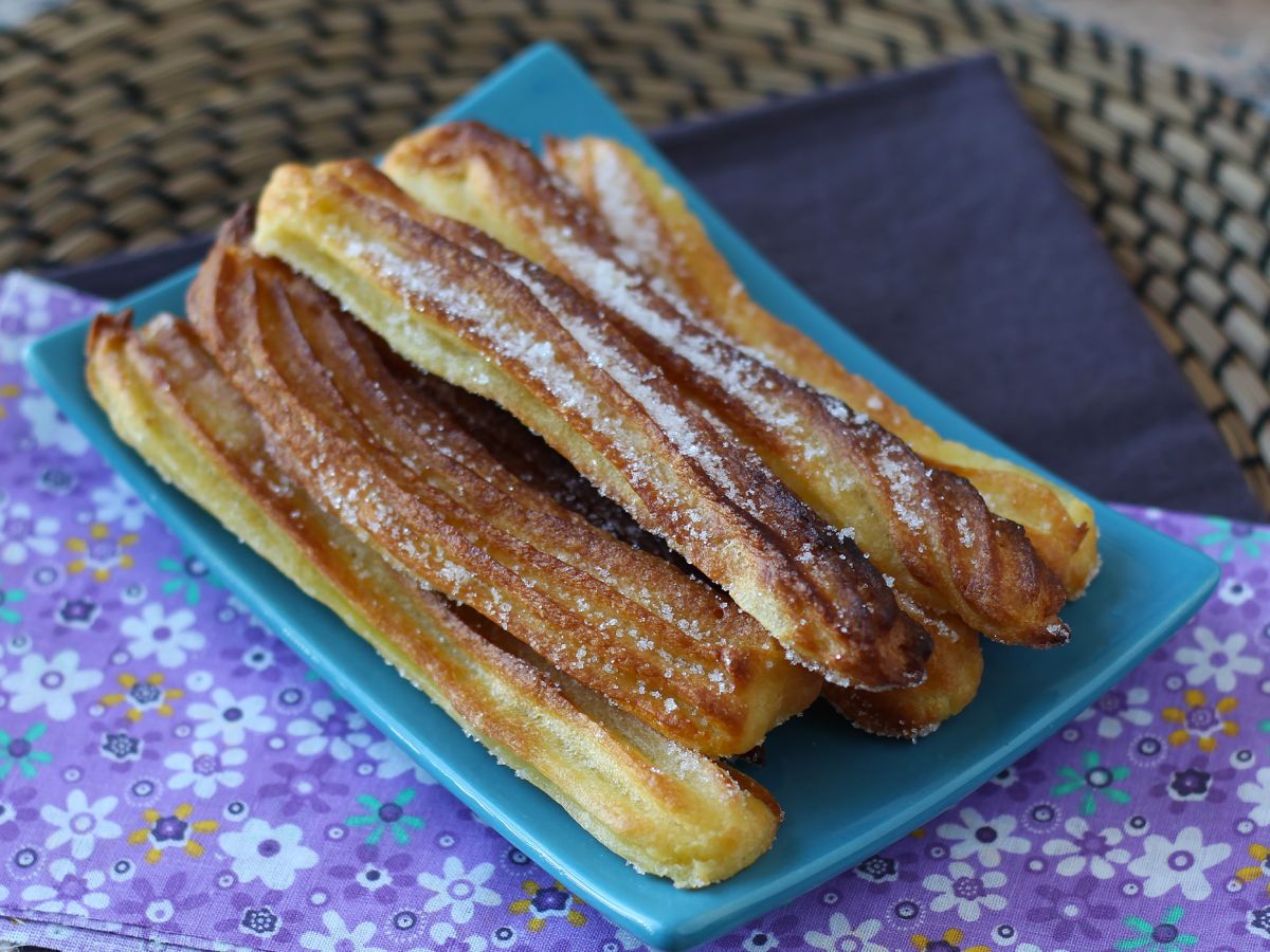 Churros pieczone w frytkownicy powietrznej - zdjęcie 2
