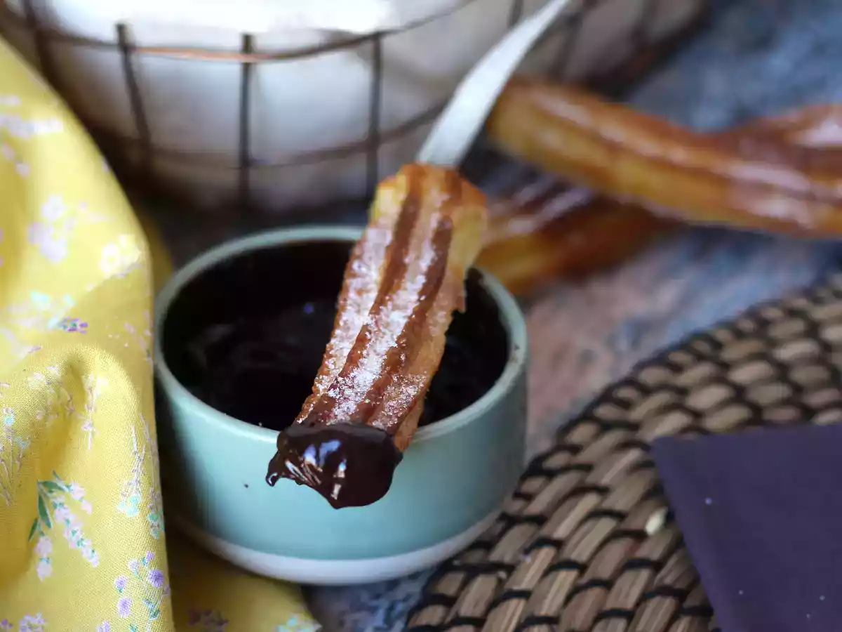 Churros pieczone w frytkownicy powietrznej - zdjęcie 3