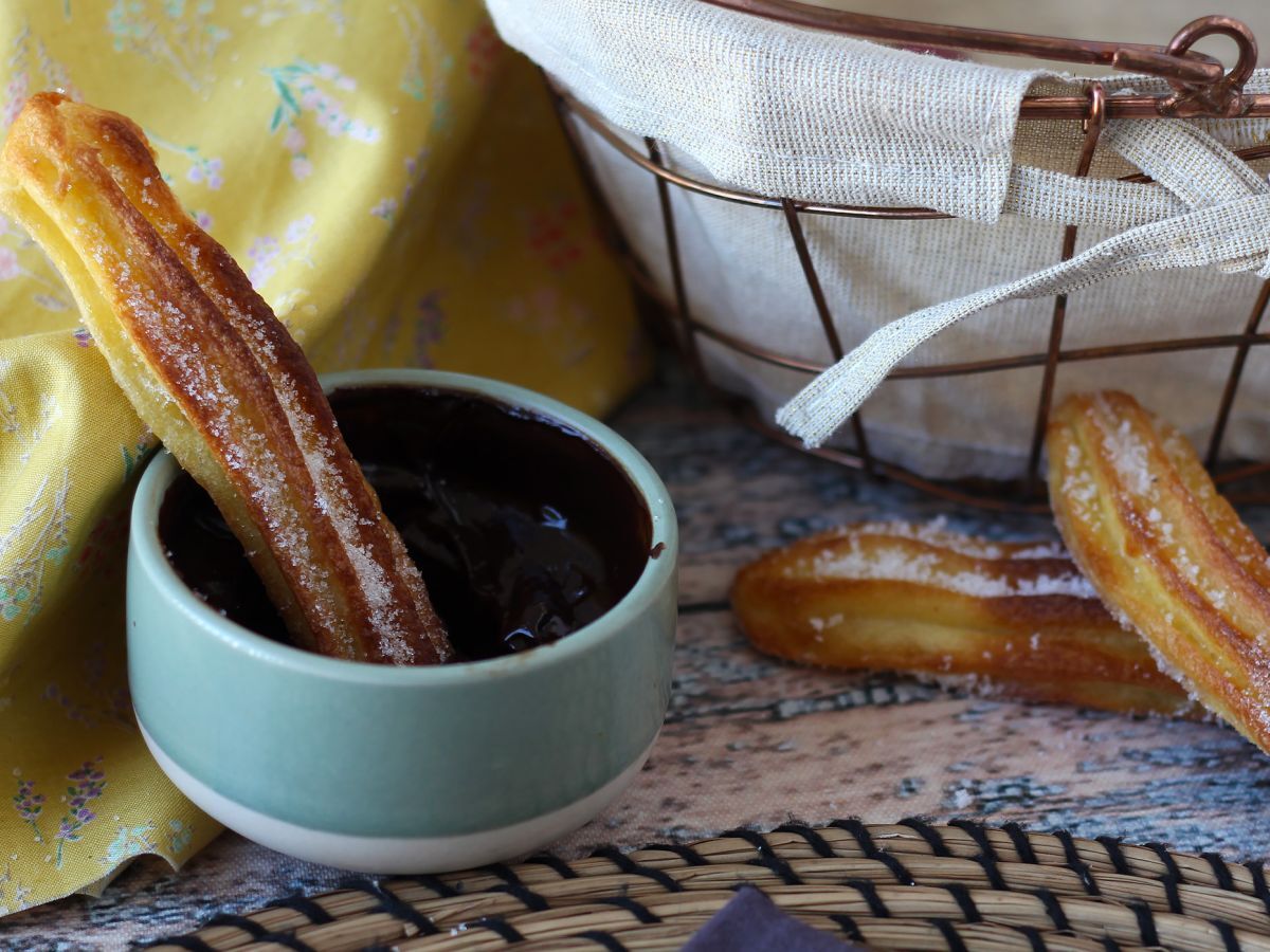 Churros pieczone w frytkownicy powietrznej - zdjęcie 5